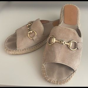 Marbella Italy Nude Sandals - Size 38